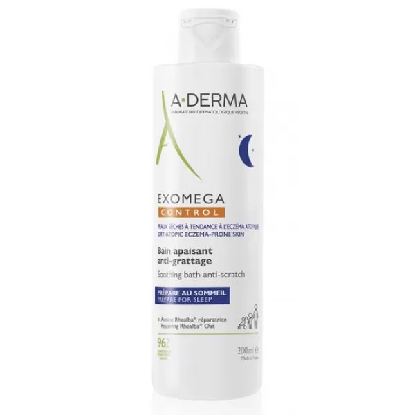A-DERMA Exomega CONTROL Zklidňující koupel 200ml