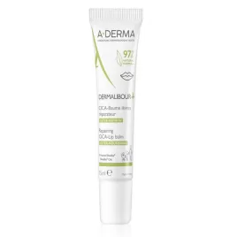 A-DERMA Dermalibour+ Reparační CICA-balzám na popraskané a podrážděné rty 15 ml