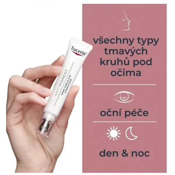 Eucerin AntiPigment Rozjasňující péče proti tmavým kruhům pod očima 15 ml