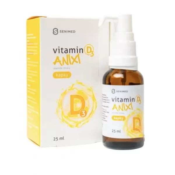 Anixi Vitamin D3 kapky 25 ml