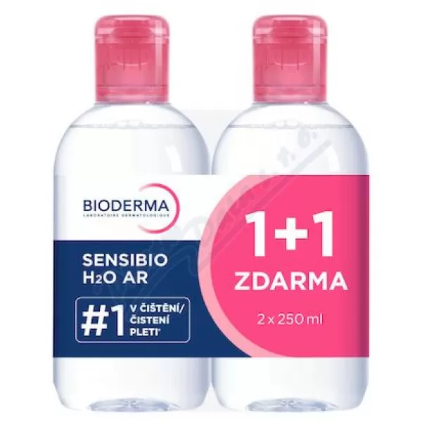 BIODERMA DUO Sensibio H2O AR 250 ml 1+1 ZDARMA