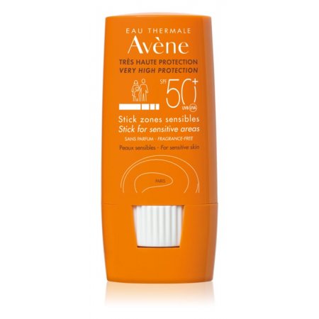 AVENE Sun tyčinka na citlivá místa SPF 50+ - Stick zones sensibles 8 g