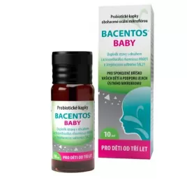 BACENTOS Baby Orální probiotické kapky 3+ 10 ml