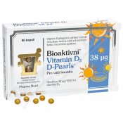 Bioaktivní Vitamin D3 D Pearls cps.80