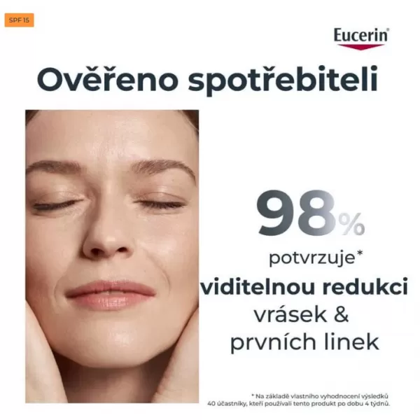 Eucerin HYALURON-FILLER+3x EFFECT denní krém normální/smíšená pleť SPF15 50ml