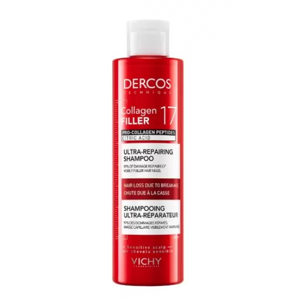 VICHY COLLAGEN 17 FILLER regenerační šampon 200ml