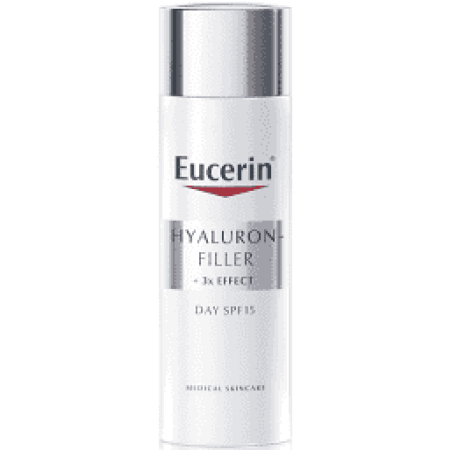 EUCERIN Hyaluron-Filler Denní krém s 3x Effect a SPF15 50 ml