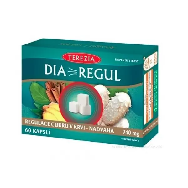 TEREZIA Diaregul 60 kapslí