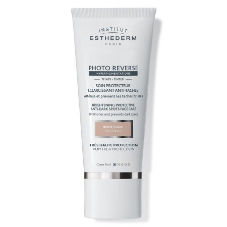 Institut Esthederm PHOTO REVERSE LIGHT BEIGE - tónovaný krém proti skvrnám - 50 ML