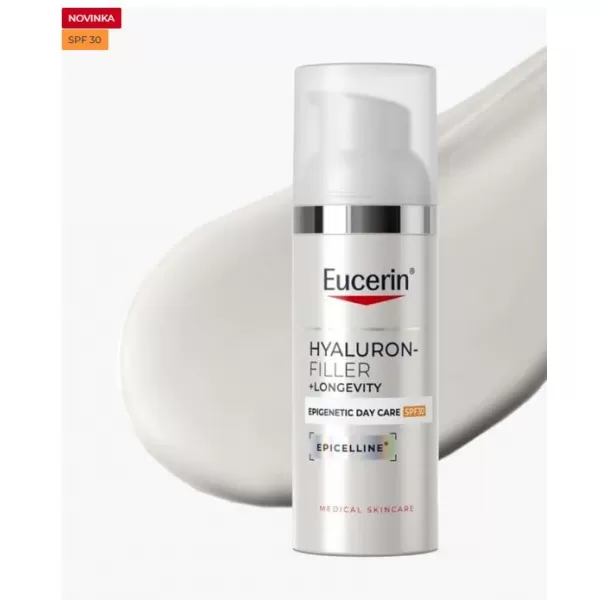 Eucerin Hyaluron-Filler + Longevity Epigenetic Denní krém SPF 30