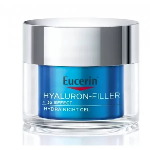 Eucerin Hyaluron-Filler + 3x Effect noční gel 50 ml