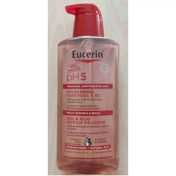 Eucerin PH5 Sprchový gel a olej 400 ml