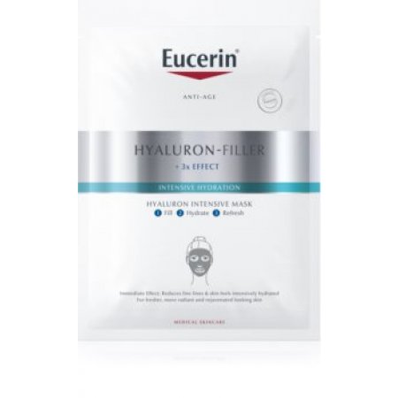 EUCERIN Hyaluron-Filler + 3x Effect hyaluronová intenzivní maska 1 ks