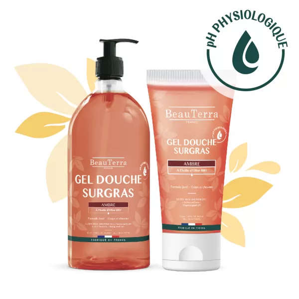 BeauTerra sprchový gel 2v1 JANTAR 200 ml
