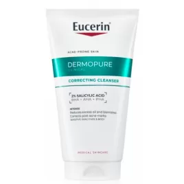 Eucerin DermoPure CLINICAL exfoliační čisticí gel na obličej a tělo 150ml