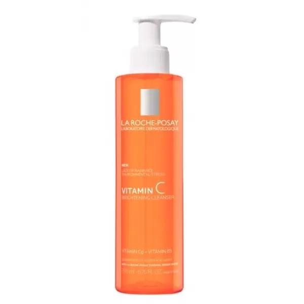 La Roche-Posay Pure Vitamin C pěnivý čisticí gel na rozjasnění pleti 200 ml