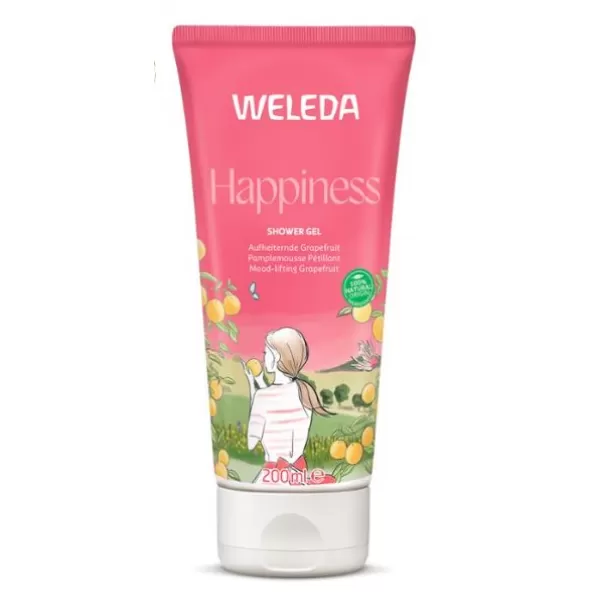 Weleda HAPPINESS Grepový sprchový gel 200 ml