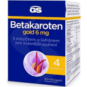 GS Betakaroten gold 6 mg, 90+45 kapslí