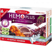 Terezia Hemoplus + kyselina listová 60 kapslí