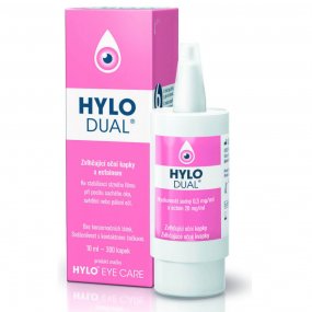 HYLO Dual Zvlhčující oční kapky s Ectoinem 10 ml