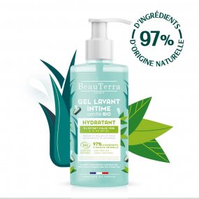BeauTerra organický sprchový gel na intimní hygienu-HYDRATAČNÍ 500 ml