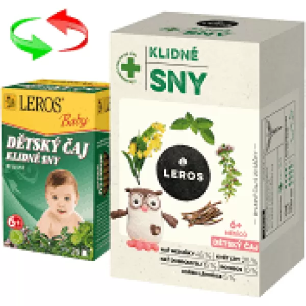 LEROS BABY Dětský čaj Klidné sny 20x1,5 g