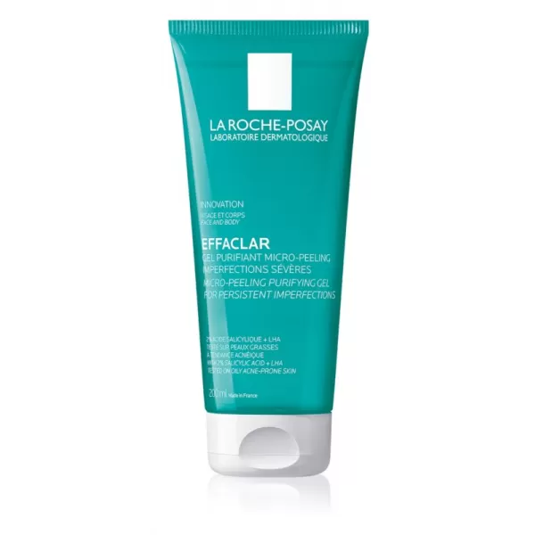 La Roche-Posay Effaclar čisticí peelingový gel pro mastnou a problematickou pleť 200 ml