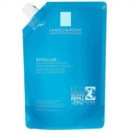 LA ROCHE-POSAY EFFACLAR Čisticí gel náplň 400ml