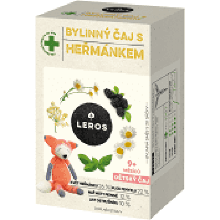 LEROS Dětský bylinný čaj s heřmánkem 20x1,5g
