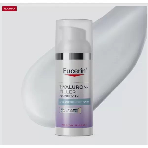 Eucerin Hyaluron-Filler + Longevity Epigenetic Noční krém