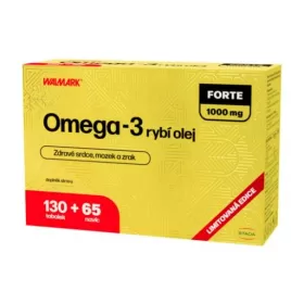 Walmark Omega 3 - rybí olej Forte tob.130+65 Promo 2024