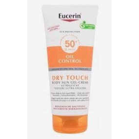 Eucerin Krémový gel na opalování Dry Touch Oil Control SPF 50+
