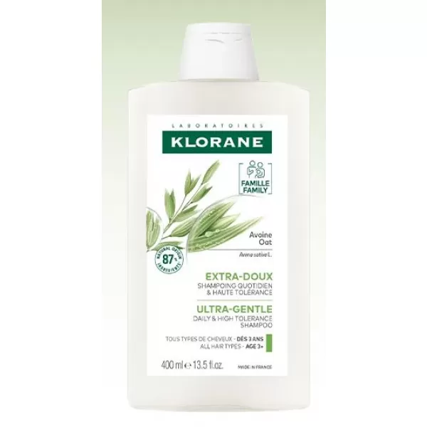 KLORANE šampon s ovesným mlékem 400 ml