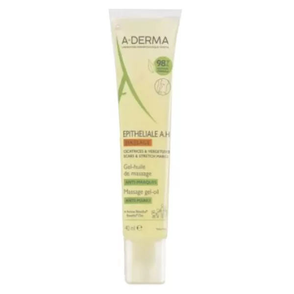 A-DERMA Epitheliale A.H. Massage Gel-Oil - Masážní gelový olej 40 ml