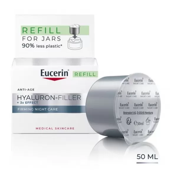 EUCERIN Hyaluron Filler náhradní náplň nočního krému 50 ml