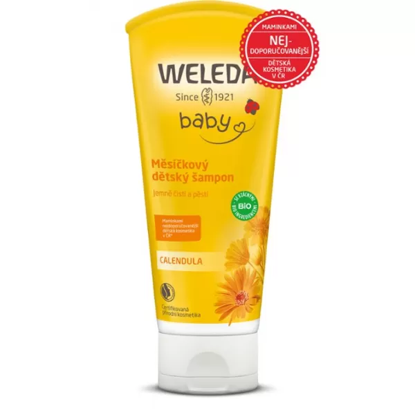 Weleda Měsíčkový dětský šampón 200 ml