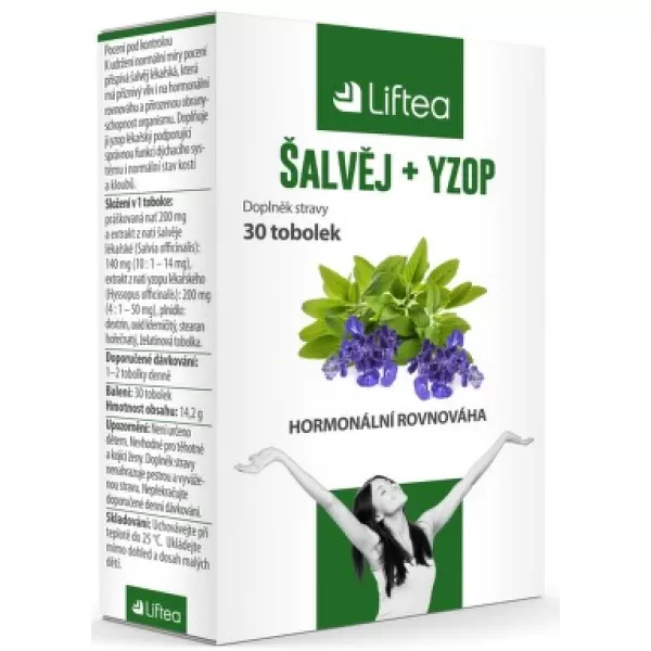 Liftea Šalvěj + Yzop 30 tobolek