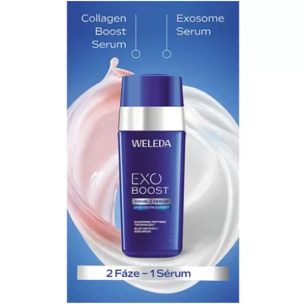 Weleda Exo Boost Double Serum Modrý Hořec a protěž alpská 30 ml