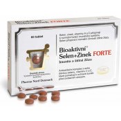 PHARMA NORD Bioaktivní Selen + Zinek FORTE 60 tablet