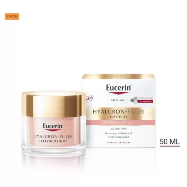 Eucerin Hyaluron-Filler + Elasticity Rosé SPF30 denní krém 50 ml