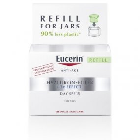 EUCERIN HYALURON-FILLER + 3x EFFECT SPF 15 náhradní náplň denního krému 50ml