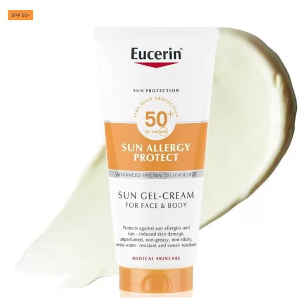 Eucerin SUN Allergy Protect SPF50+ ochranný krémový gel 200 ml
