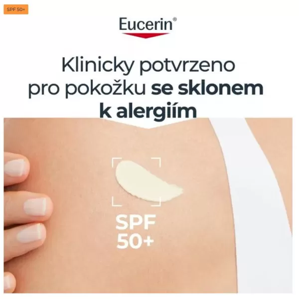 Eucerin SUN Allergy Protect SPF50+ ochranný krémový gel 200 ml