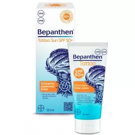 Bepanthen Tattoo Sun opalovací krém SPF50+ 50 ml