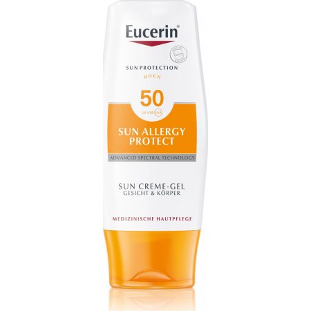 Eucerin Ochranný krémový gel proti sluneční alergii Sun Allergy SPF 50 150ml