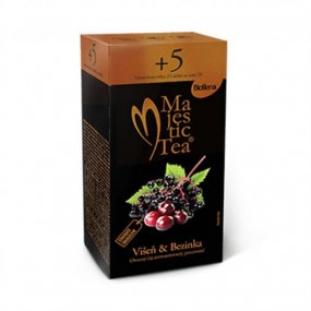 Čaj Majestic Tea Višeň & Bezinka 25x2.5g