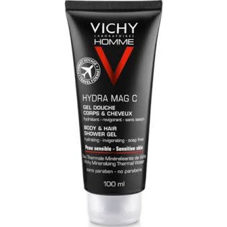 Vichy Homme Hydra Mag C sprchový gel 100 ml