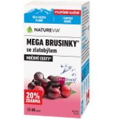 NatureVia® Mega brusinky se zlatobýlem 60 kapslí